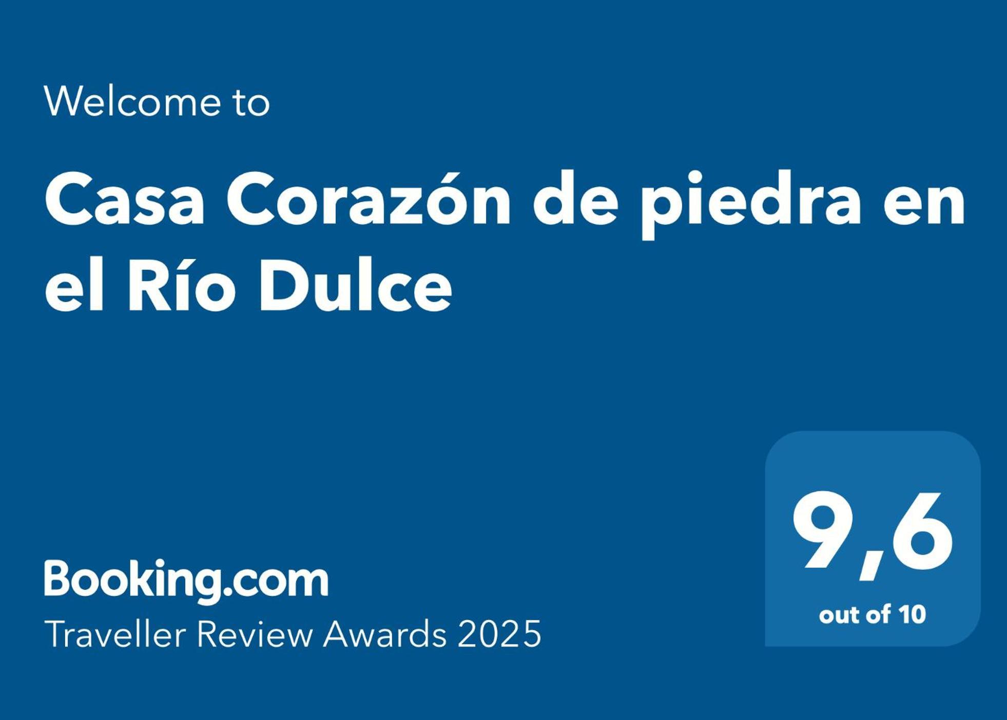 Casa Corazon De Piedra En El Rio Dulce ξενώνας Aragosa Εξωτερικό φωτογραφία